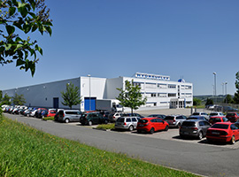 Außenansicht des Hydrauflex-Standorts in Plauen.